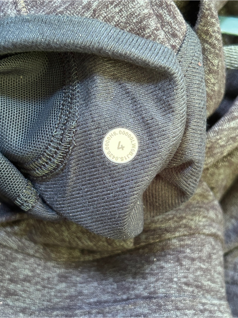 lululemon Ready to Rulu Crop Jogger Heather Tidewater Teal Black Size 4 W6BJ1S - Picture 7 of 7
